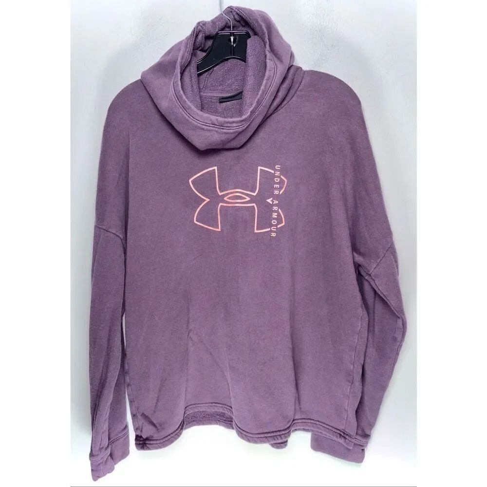 Under armour purple hoodie size XL